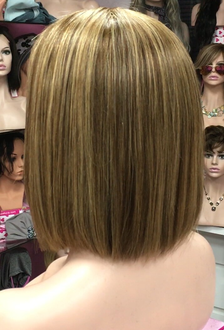 Peluca natural MINAUTI color 5H27 RAYA TUL transparente efecto piel