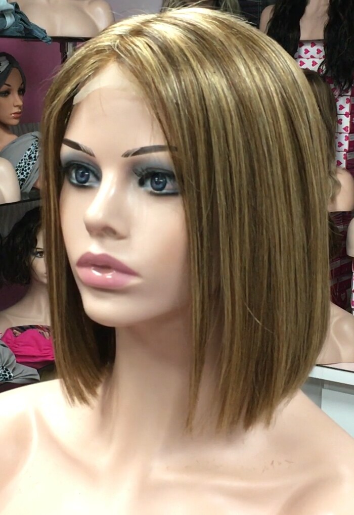 Peluca natural MINAUTI color 5H27 RAYA TUL transparente efecto piel
