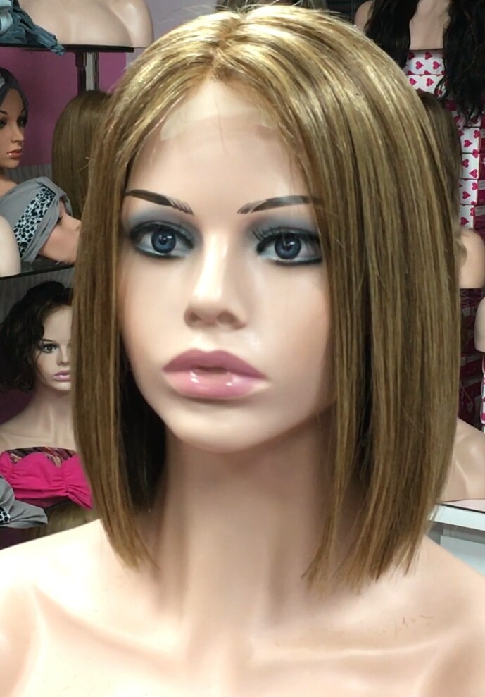 Peluca natural MINAUTI color 5H27 RAYA TUL transparente efecto piel