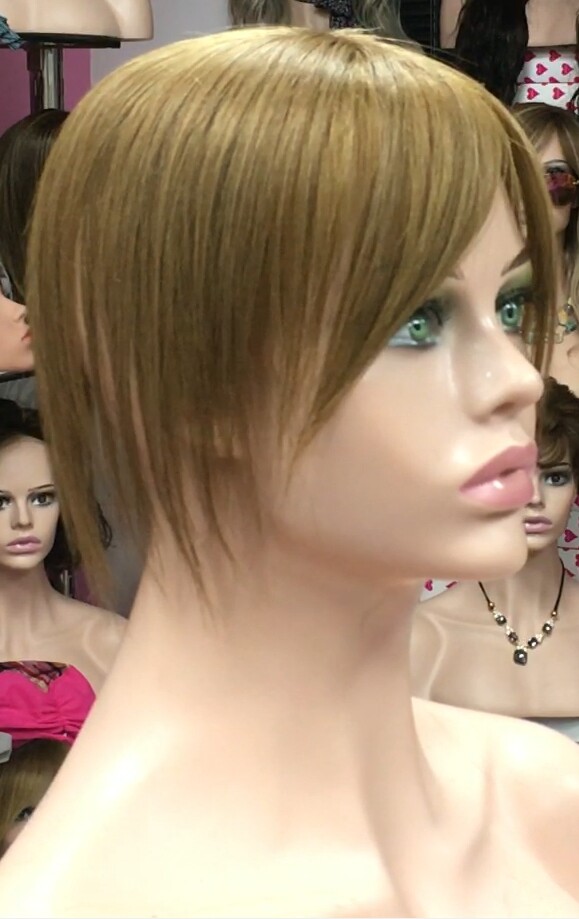 Voluminador cabello humano Mini Belinda color 8