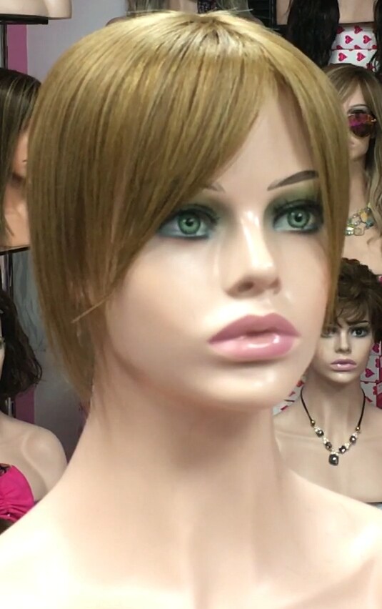 Voluminador cabello humano Mini Belinda color 8