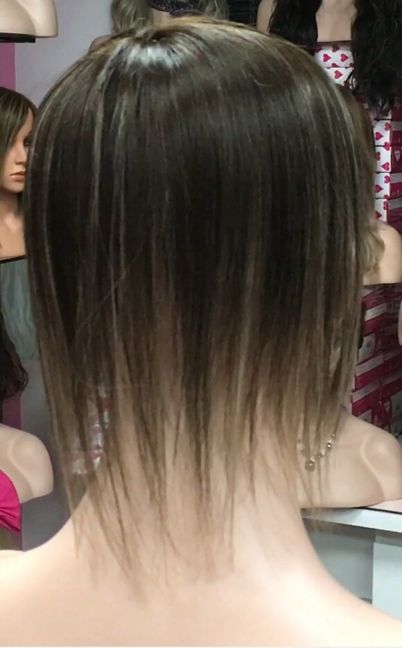 Voluminador cabello humano Mini Belinda FLEQUILLO color 2H16