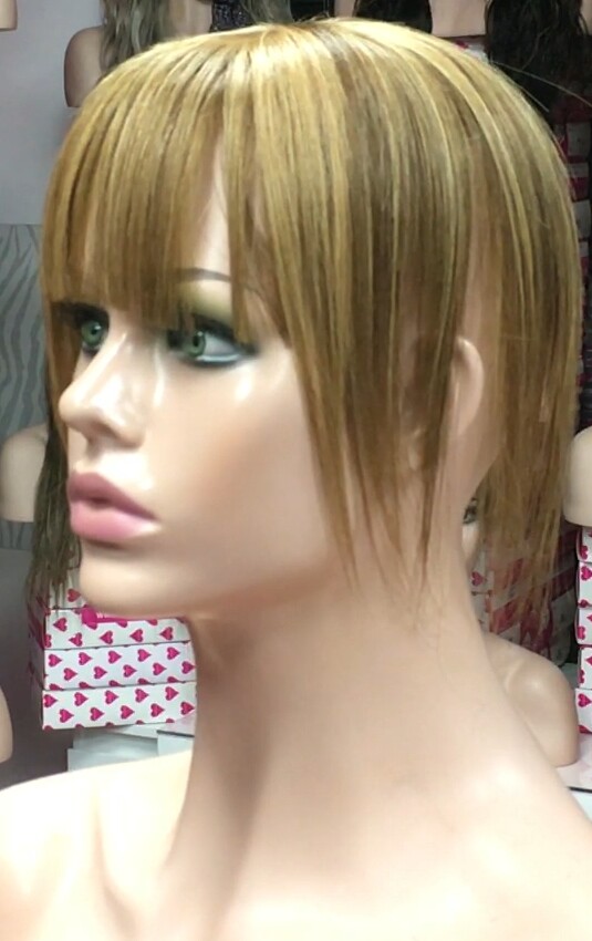 Voluminador cabello humano Mini Belinda FLEQUILLO color 8H27