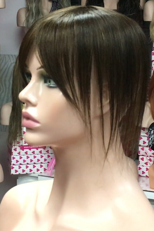 Voluminador cabello humano Mini Belinda color 4H5
