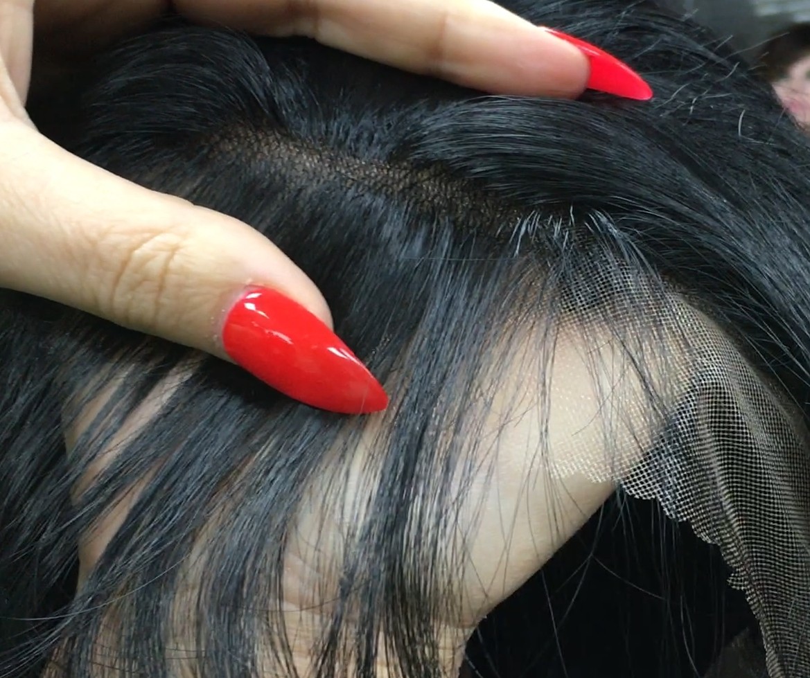 Peluca Lace Front CONCHA color 1 Star-10 Colageno