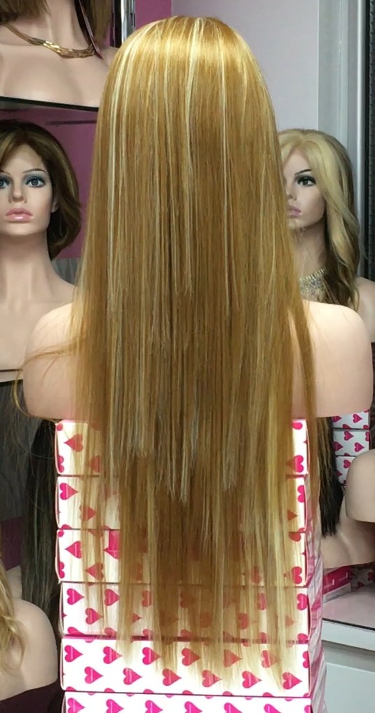 Peluca Lace Front CONCHA color 27H14H613 Star-10 Colageno