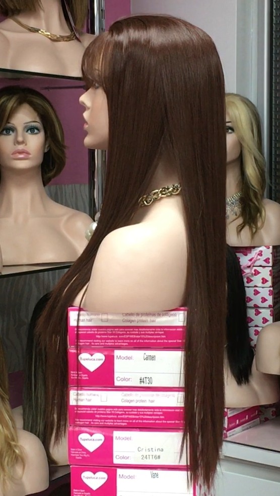 Peluca Lace Front CONCHA color 33 Star-10 Colageno