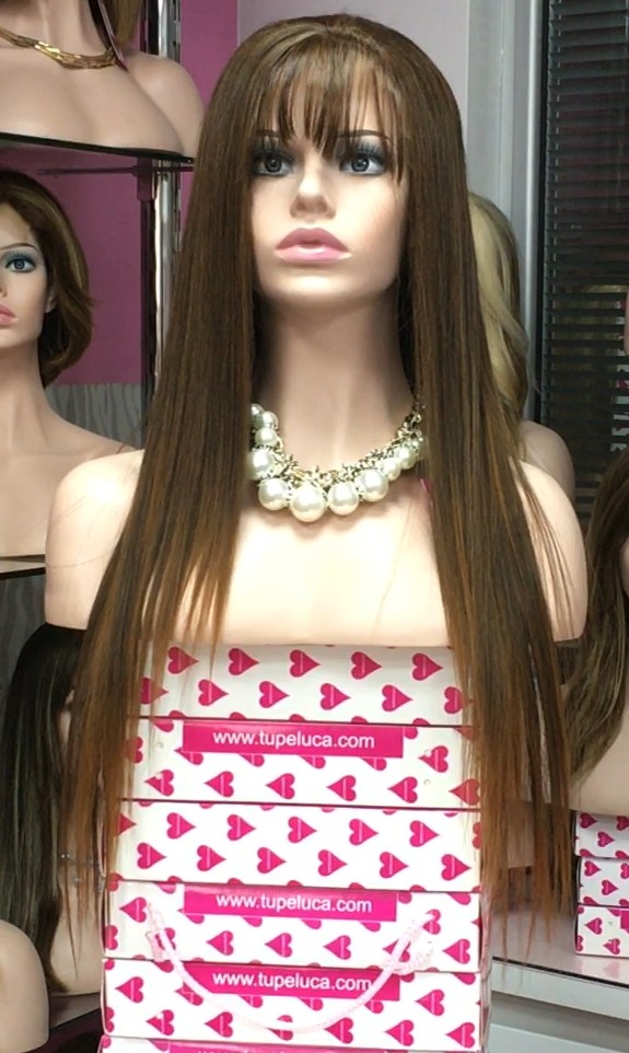 Peluca Lace Front CONCHA color 4t30 Star-10 Colageno