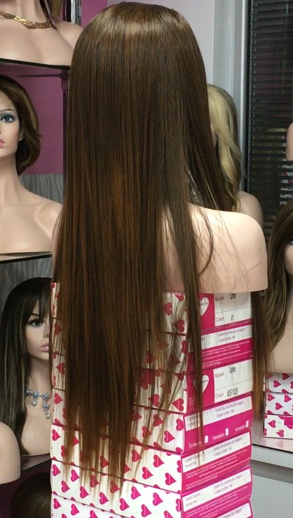 Peluca Lace Front CONCHA color 4t30 Star-10 Colageno