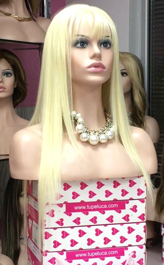 Peluca Lace Front CONCHA color 613 Star-10 Colageno