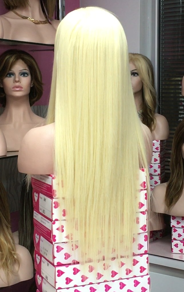 Peluca Lace Front CONCHA color 613 Star-10 Colageno