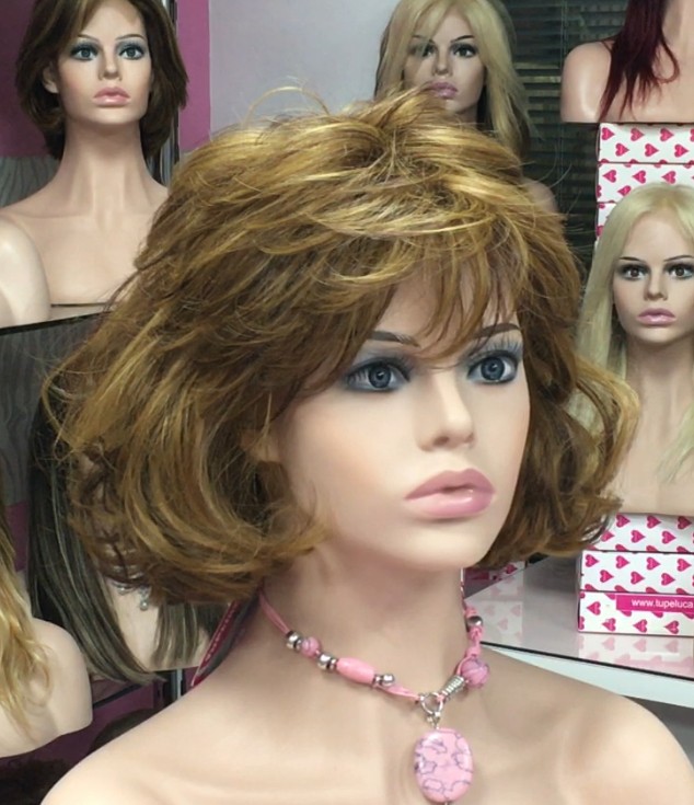 Peluca Claudette Color 15h33h27  Star-10 Colageno