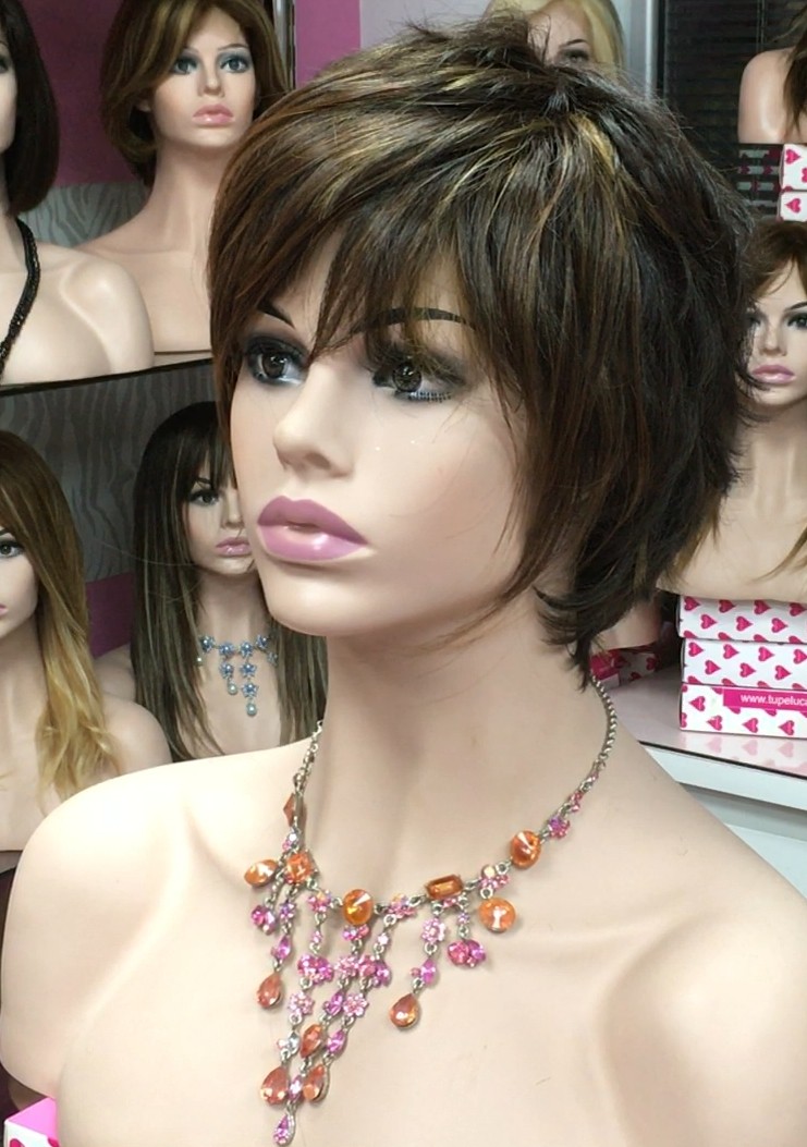 Peluca Florentina color 6F4t30  Star-10 Colageno
