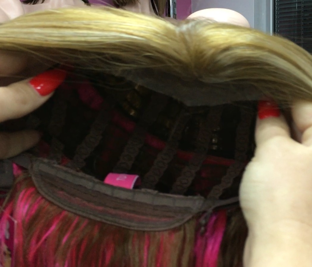 Peluca Lace Front GEMMA Color 12H88TFuxia Star-10 Colageno