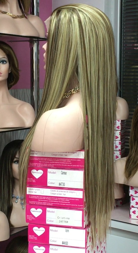 Peluca Lace Front GEMMA Color 24H9H613 Star-10 Colageno