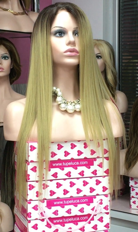 Peluca Lace Front GEMMA Color 24TT6 Star-10 Colageno