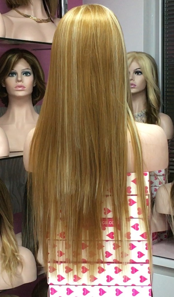 Peluca Lace Front GEMMA Color 27H14H613 Star-10 Colageno