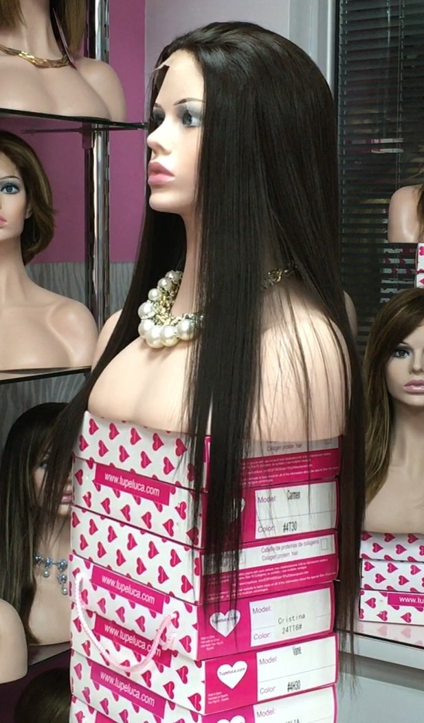 Peluca Lace Front GEMMA Color 4 Star-10 Colageno