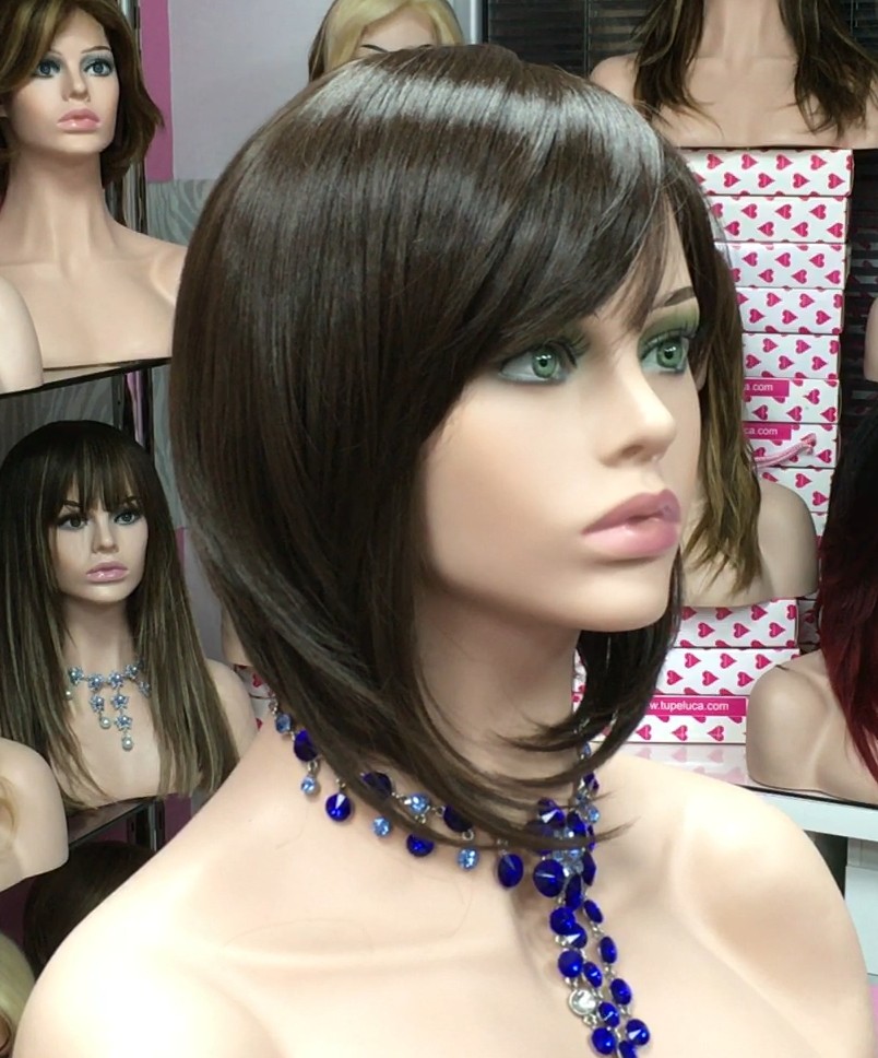 Peluca Melania color 6 star.10 colageno