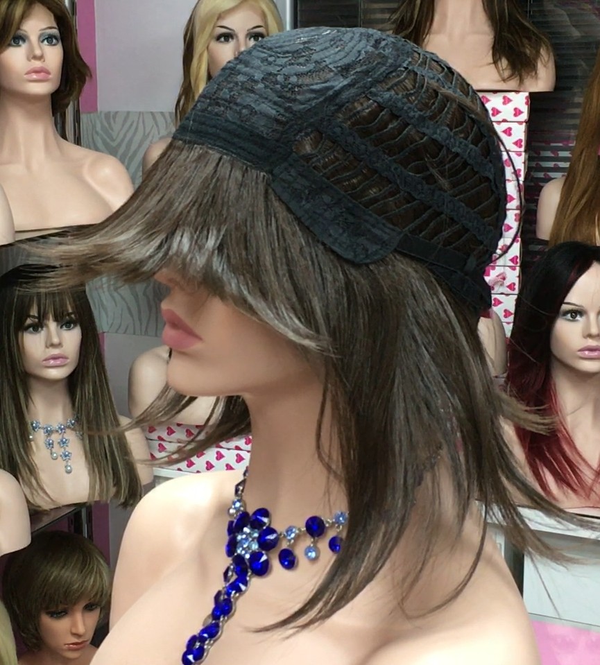 Peluca Melania color 6 star.10 colageno