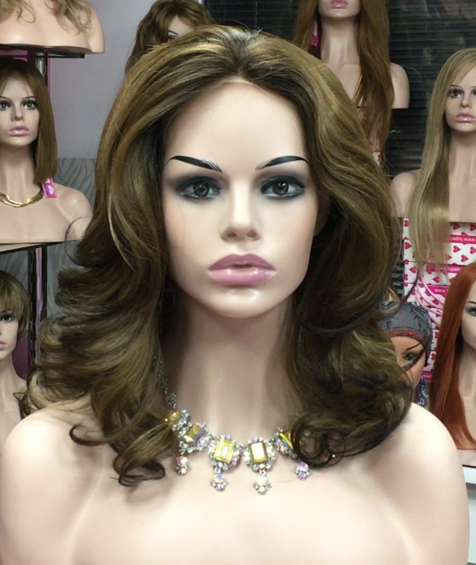 Peluca lace front MARIA ROSA color 10H22TTJ-99 Star-10 Colageno