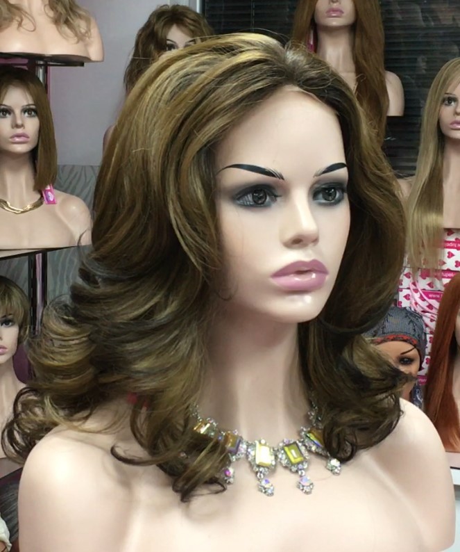 Peluca lace front MARIA ROSA color 10H22TTJ-99 Star-10 Colageno
