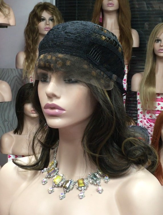 Peluca lace front MARIA ROSA color 4H27 Star-10 Colageno