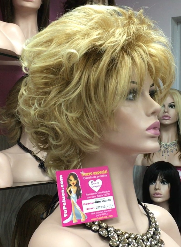 Peluca Silvana color 27T613 Star-10 Colageno