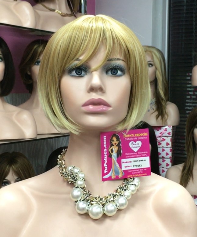 Peluca CRISTY color 27T613 Star-10 Colageno