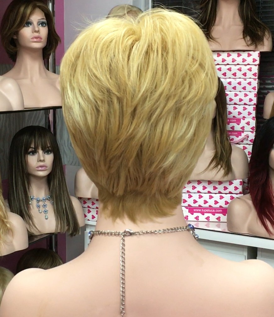 Peluca corta SANDRINE color 19H613 Star-10 Colgeno
