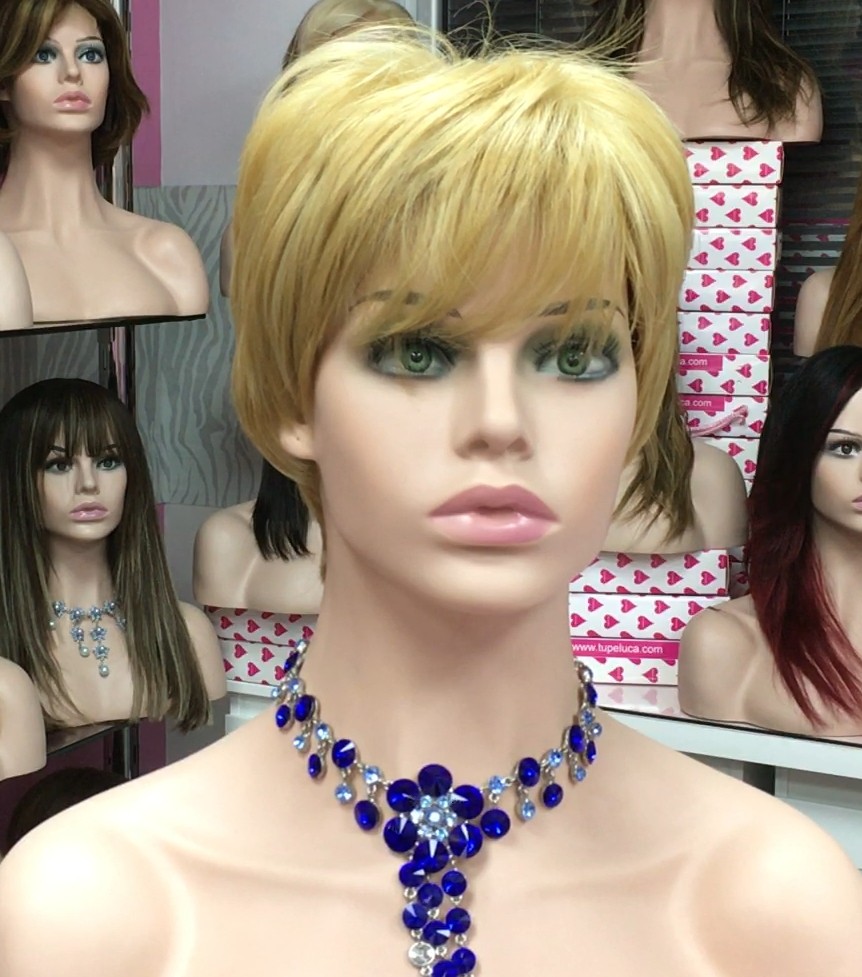 Peluca corta SANDRINE color 19H613 Star-10 Colgeno