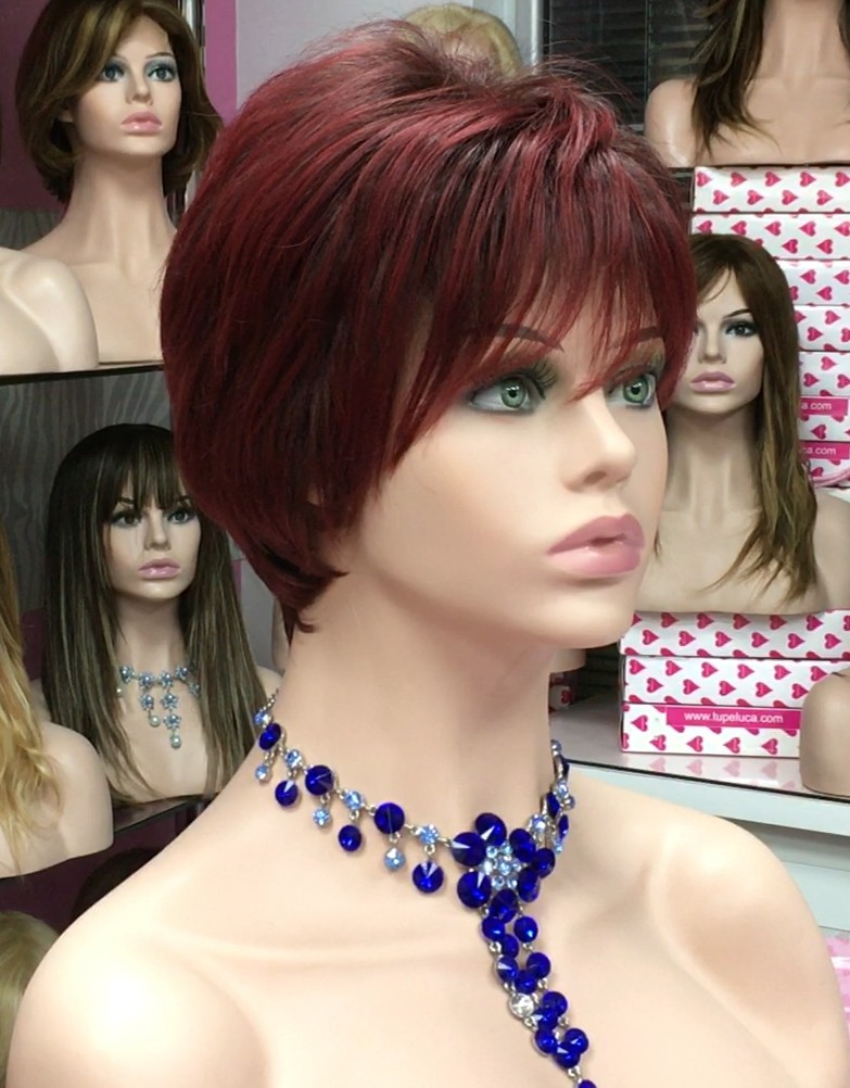 Peluca corta SANDRINE color 4T39 Star-10 Colgeno