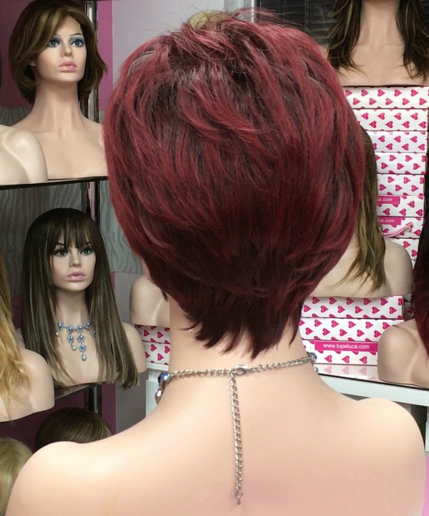 Peluca corta SANDRINE color 4T39 Star-10 Colgeno