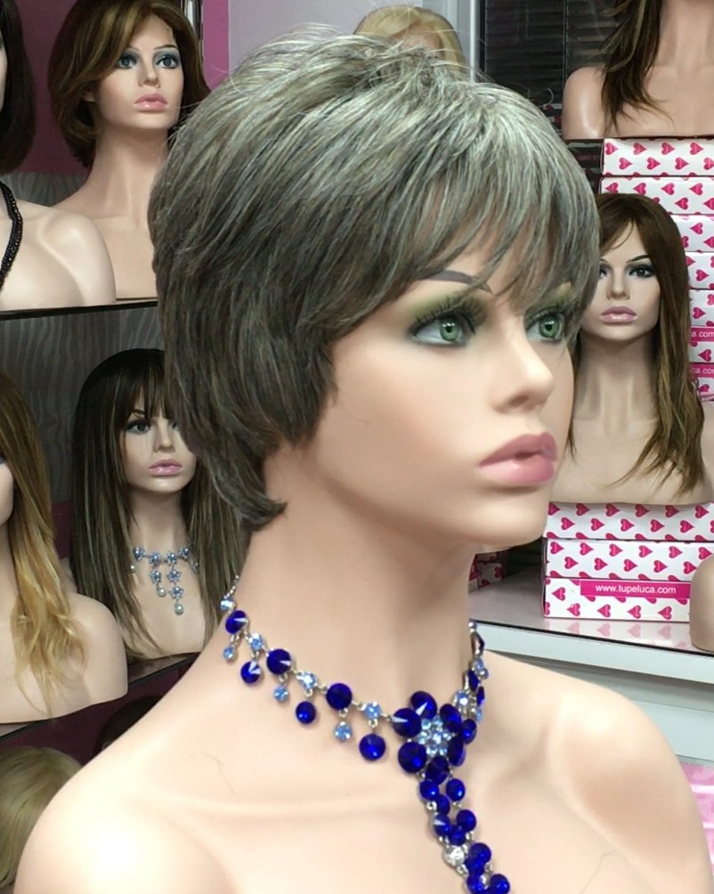 Peluca corta SANDRINE color 8/51 Star-10 Colgeno