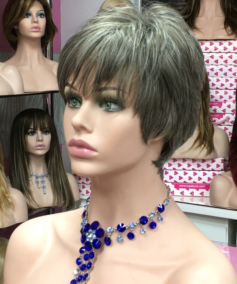 Peluca corta SANDRINE color 8/51 Star-10 Colgeno