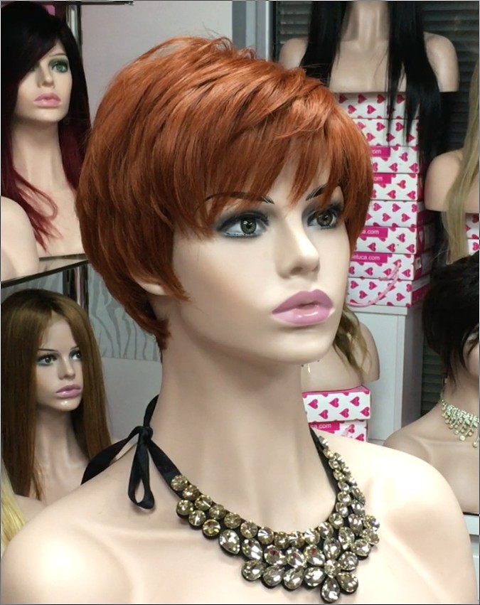 Peluca corta SANDRINE color 130 Star-10 Colgeno