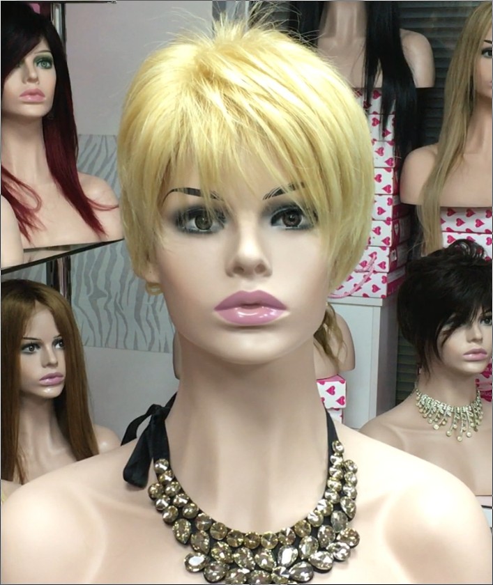 Peluca corta SANDRINE color 19T613 Star-10 Colgeno