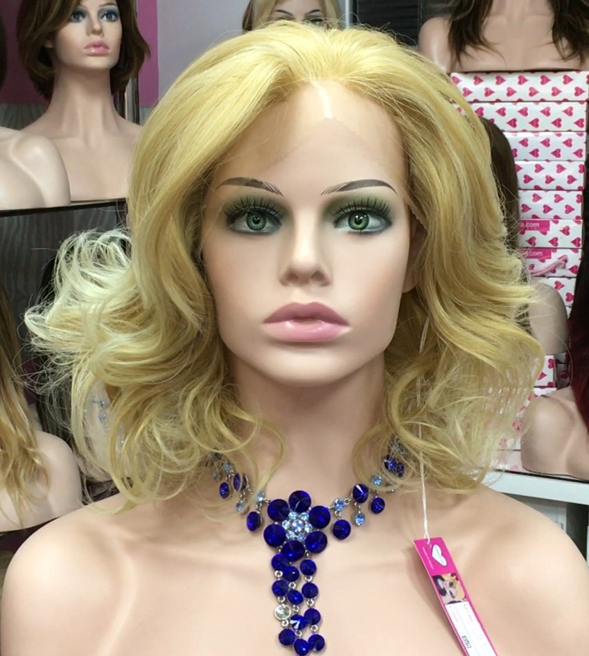 Peluca lace front MARIA ROSA MINI color 19T613 Star-10 Colageno
