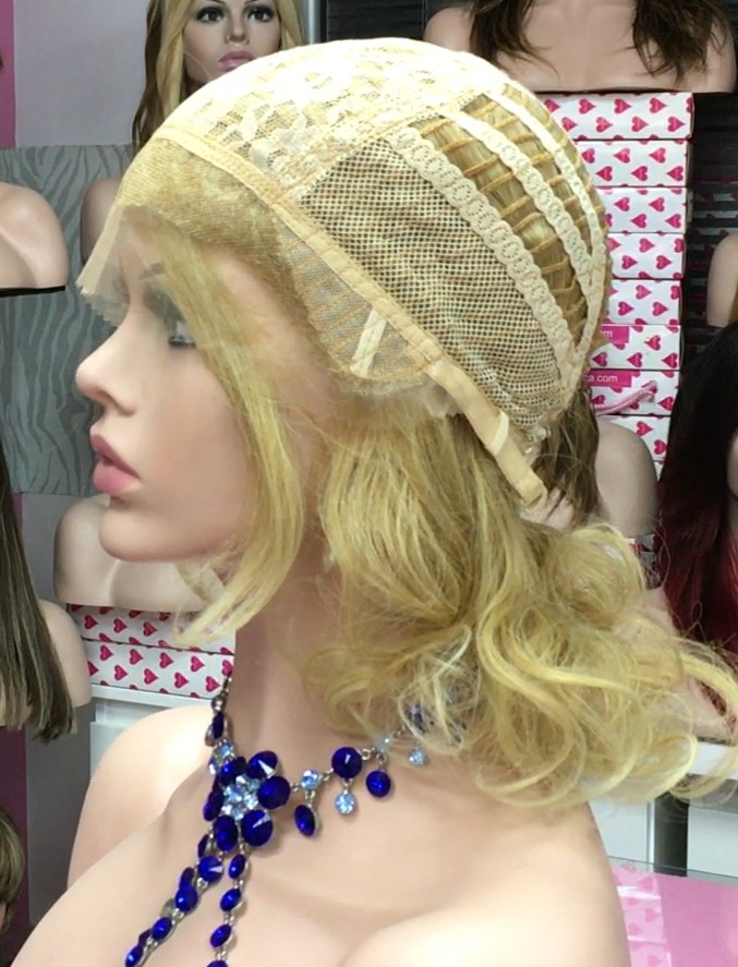 Peluca lace front MARIA ROSA MINI color 19T613 Star-10 Colageno