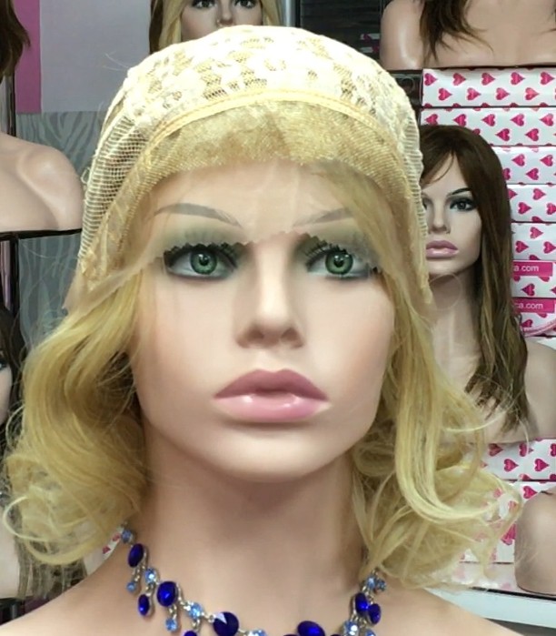 Peluca lace front MARIA ROSA MINI color 19T613 Star-10 Colageno