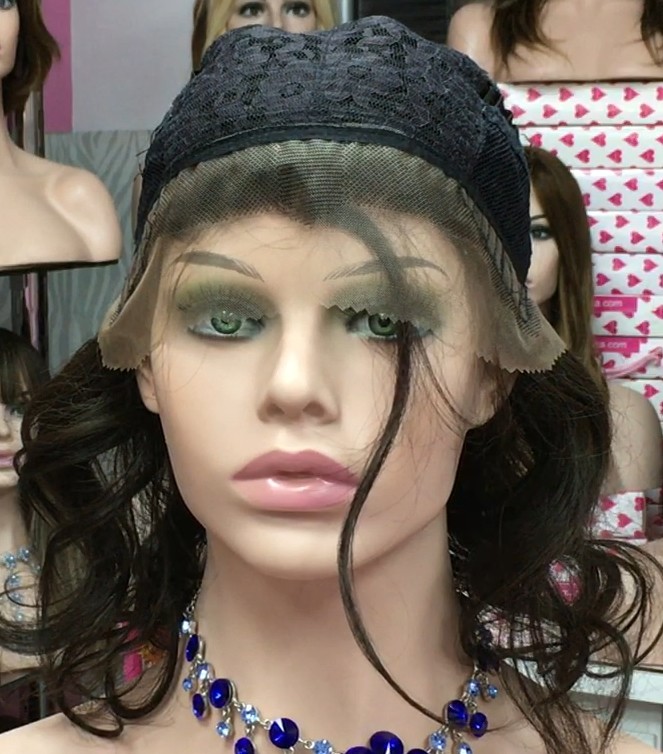 Peluca lace front MARIA ROSA MINI color 4 Star-10 Colageno