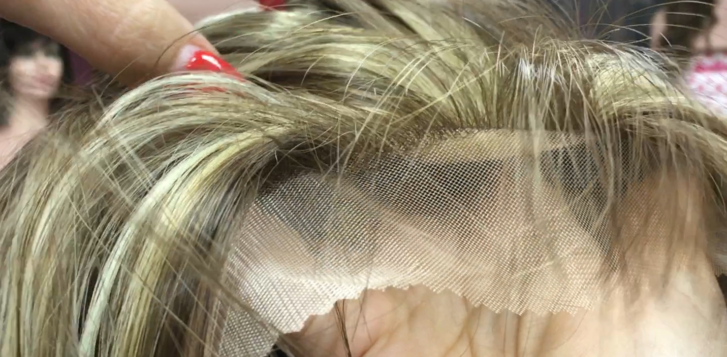 Peluca Lace front AMBAR color 24H9H613 Star-10 Colageno