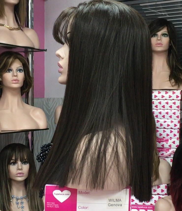 Peluca Lace front AMBAR color 6 Star10.Colageno