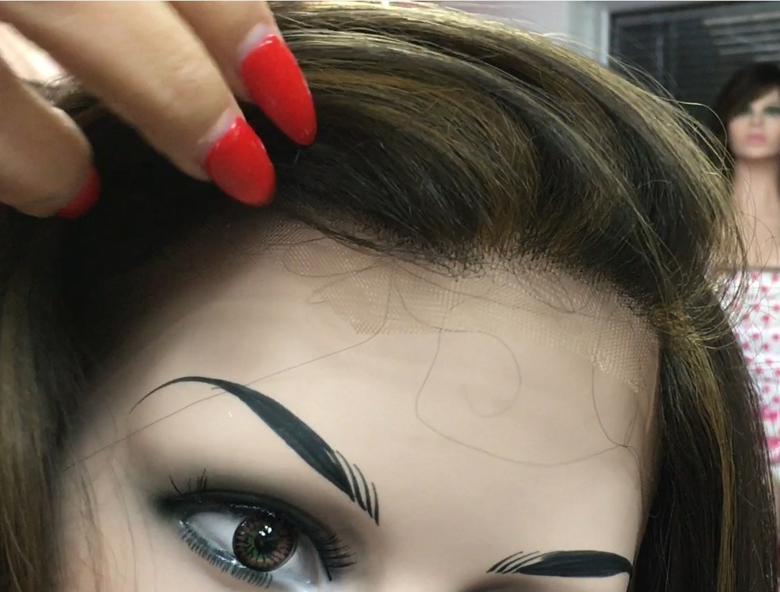 Peluca Cristina Color 4h27 -  LACE FRONT  Star.10 Colageno