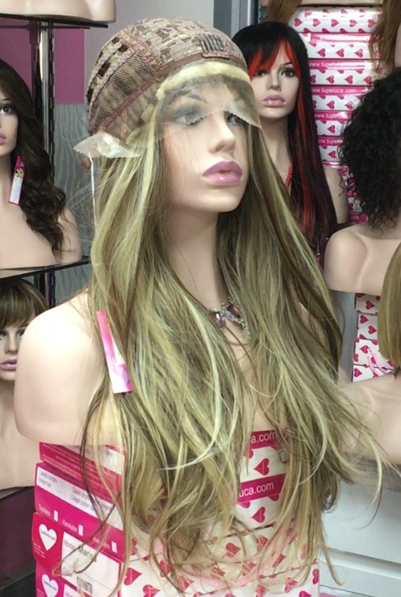 Peluca Carmen Color 24h9h613 LACE FRONT Star-10 Colageno