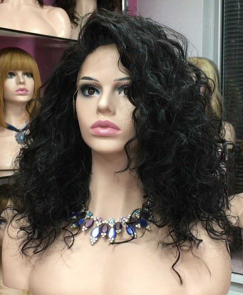 Peluca Justin Color 2 ( 1b)  LACE FRONT Star.10 Colageno