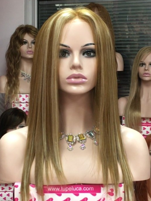Peluca OLGA Lace front color 12cH88 Star-10 Colageno