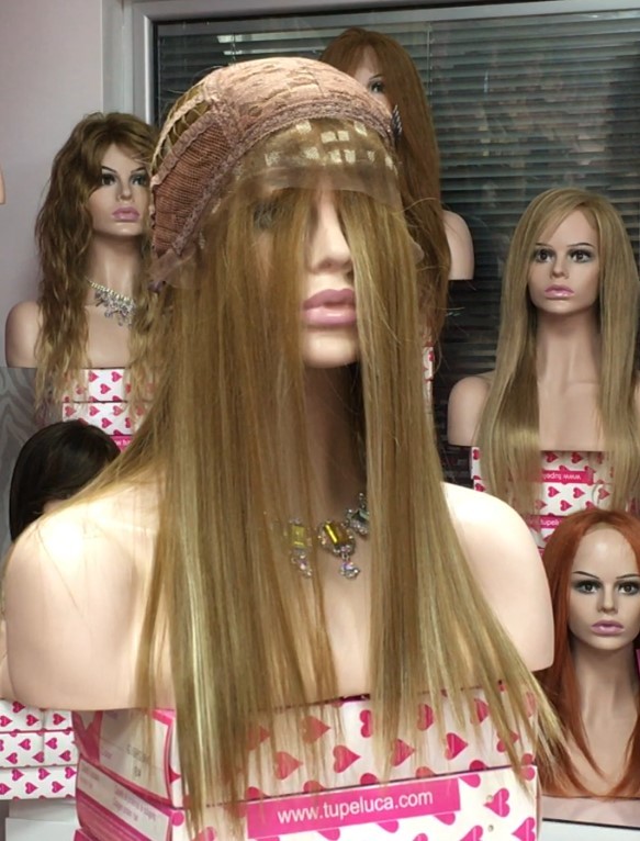 Peluca OLGA Lace front color 12cH88 Star-10 Colageno