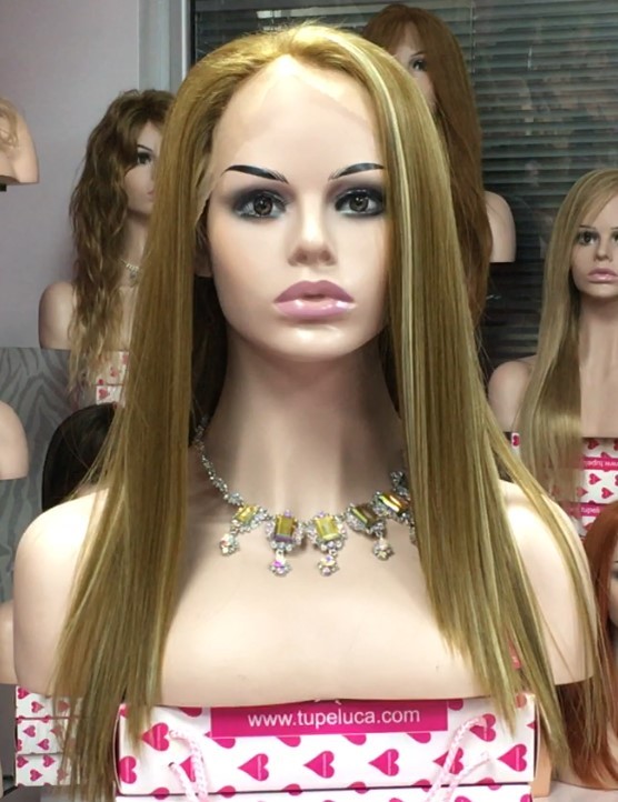 Peluca OLGA Lace front color 14h613 Star-10 Colageno