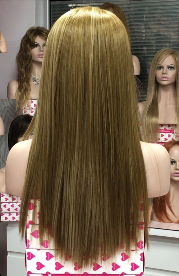 Peluca OLGA Lace front color 14h613 Star-10 Colageno
